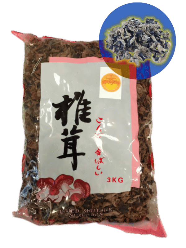 大中华黑木耳 Oreja Negra Seca （3kg）