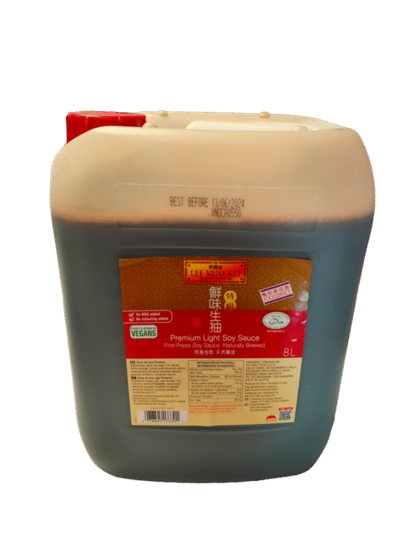 李锦记鲜味生抽 S.Soja Light Lkk (8L)