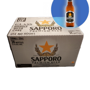 日本啤酒.箱 Sapporo Cerveza*Caja