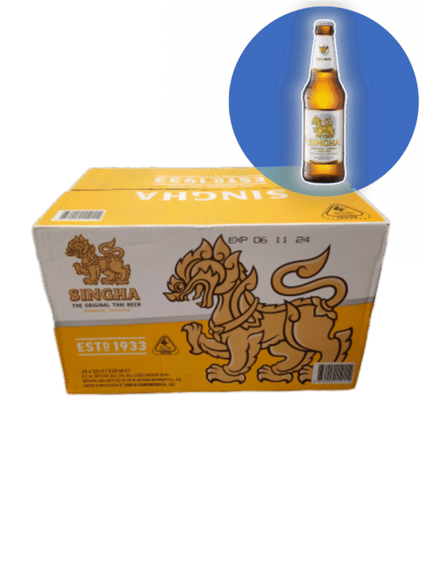 泰国啤酒.箱 Cerveza Singha*Caja