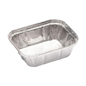 小号方形锡纸外卖盒 Envase Aluminio Cuadrado Pequeño*Caja