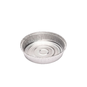 锡纸圆形外卖盒半只 Envase de Aluminio Redondo