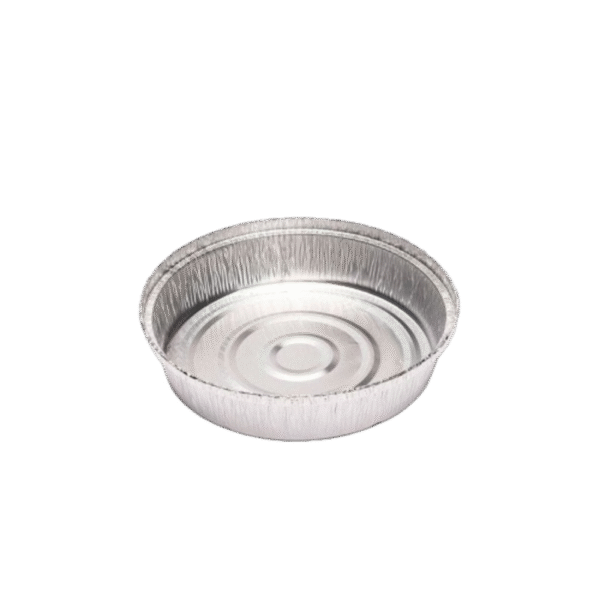 锡纸圆形外卖盒半只 Envase de Aluminio Redondo