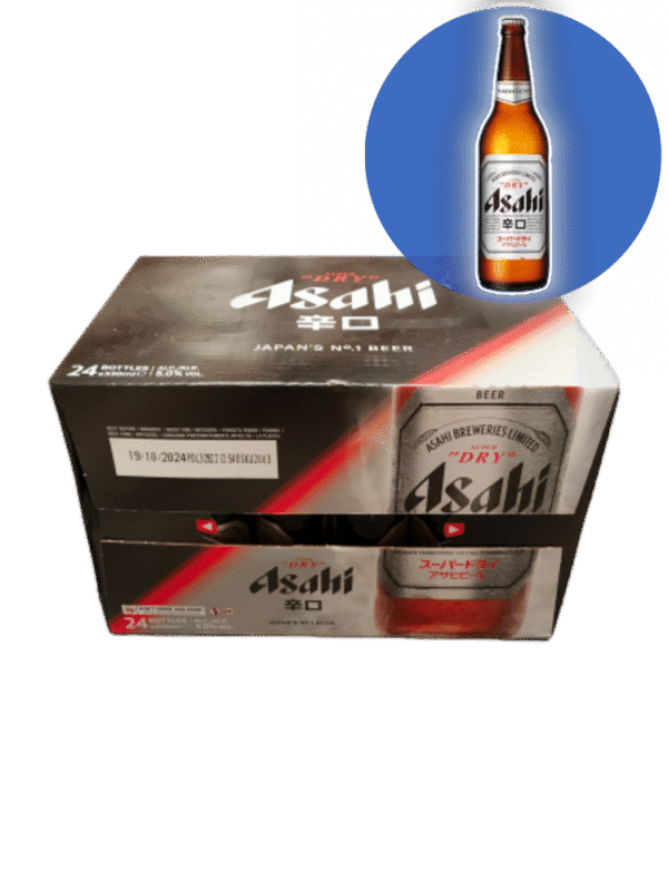 日本辛口啤酒.箱 Cerveza Asahi*Caja