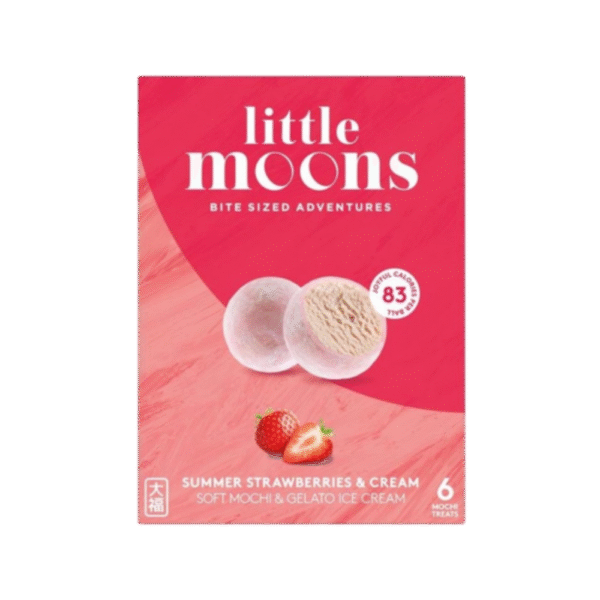 冰冻甜点麻薯草莓 Mochi de Fresa