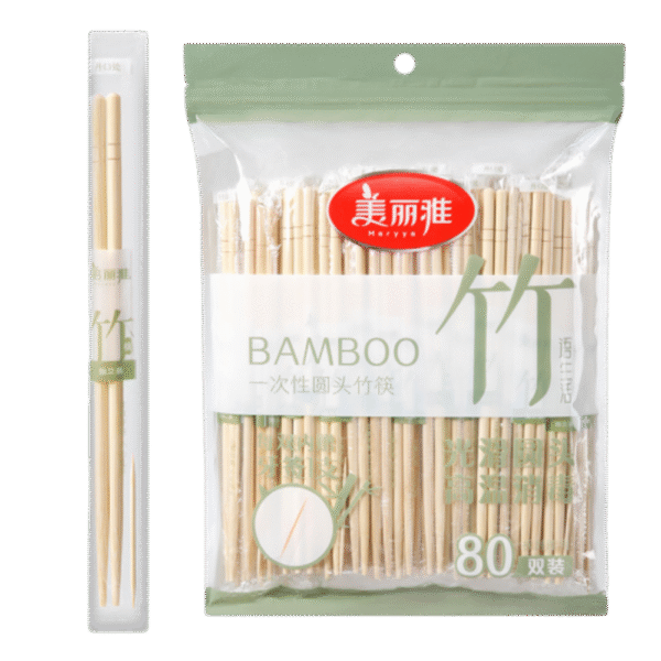 竹筷子（圆头）Palillos chinos