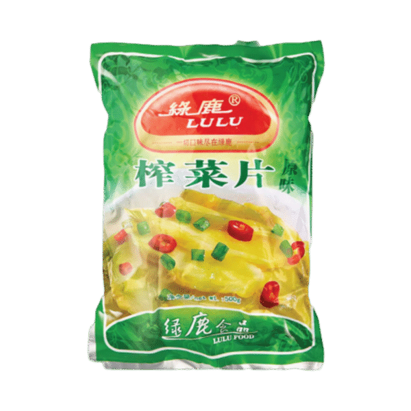 绿鹿榨菜片500g Navo en conserva