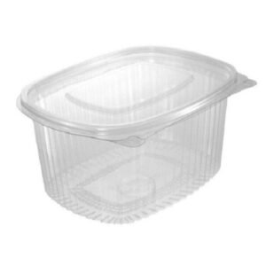 连盖塑料方外卖盒 Envase Cuadrado*Caja